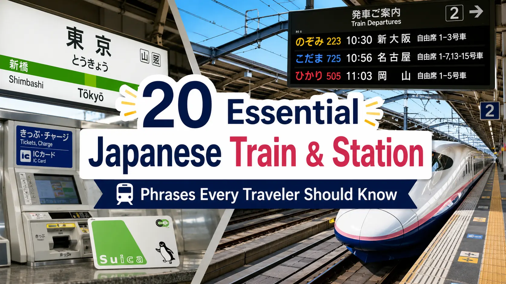 20 Essential Japanese Train & Station Phrases Every Traveler Should Know