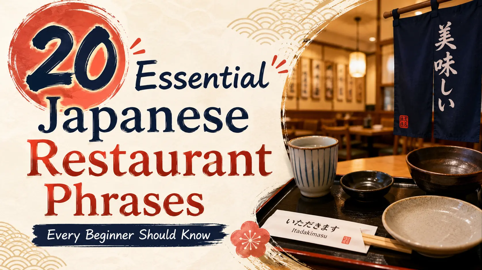 20 Essential Japanese Restaurant Phrases Every Beginner Should Know